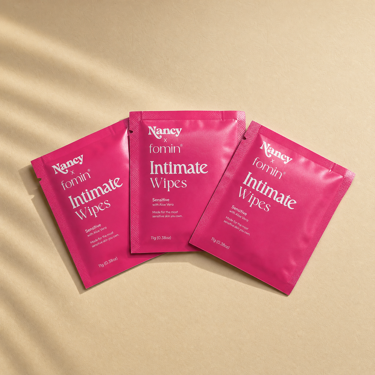 Nancy x Fomin - Intimate Wipes