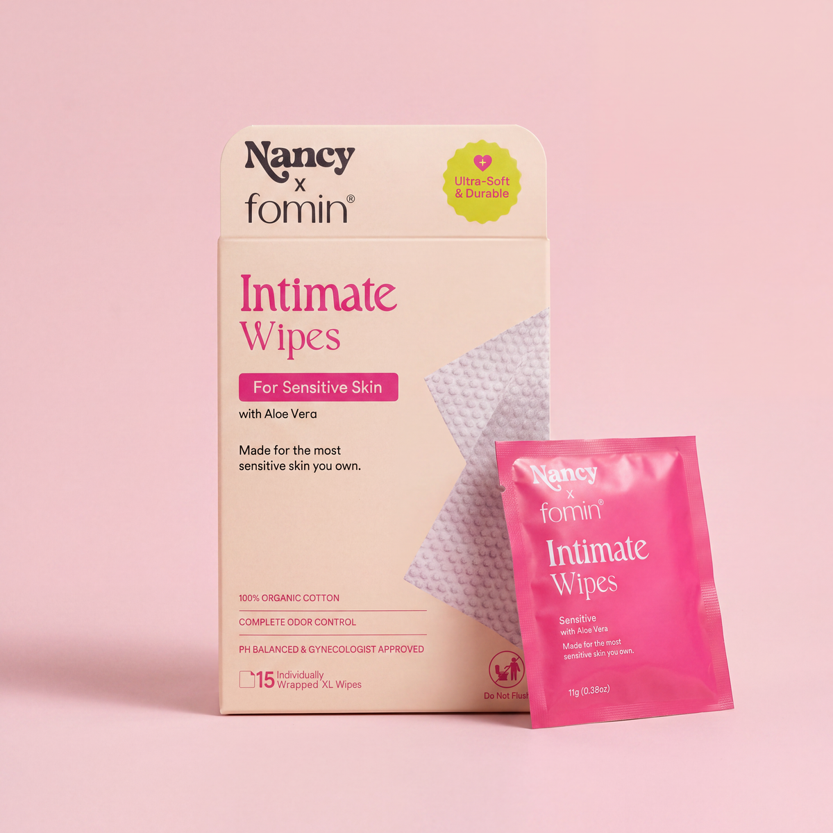 Nancy x Fomin - Intimate Wipes