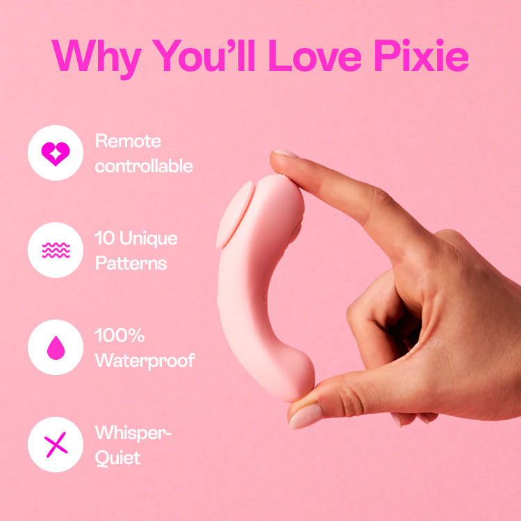 Why you'll love Pixie: remote controllable, 10 unique patterns, 100% waterproof, whisper-quiet