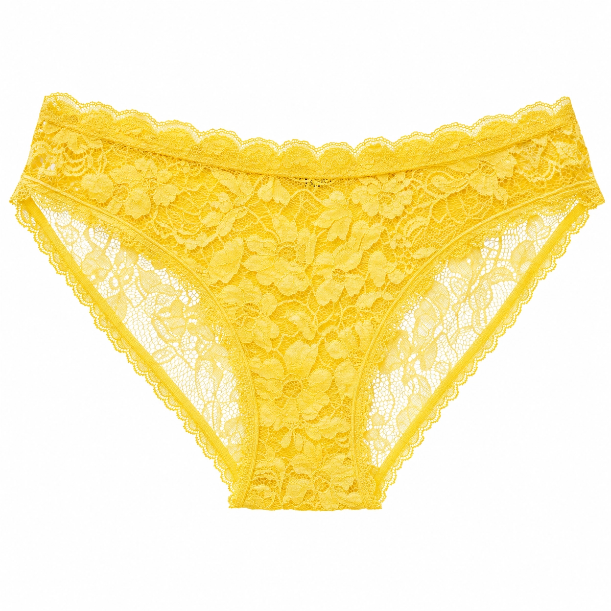 Yellow Lace Panties