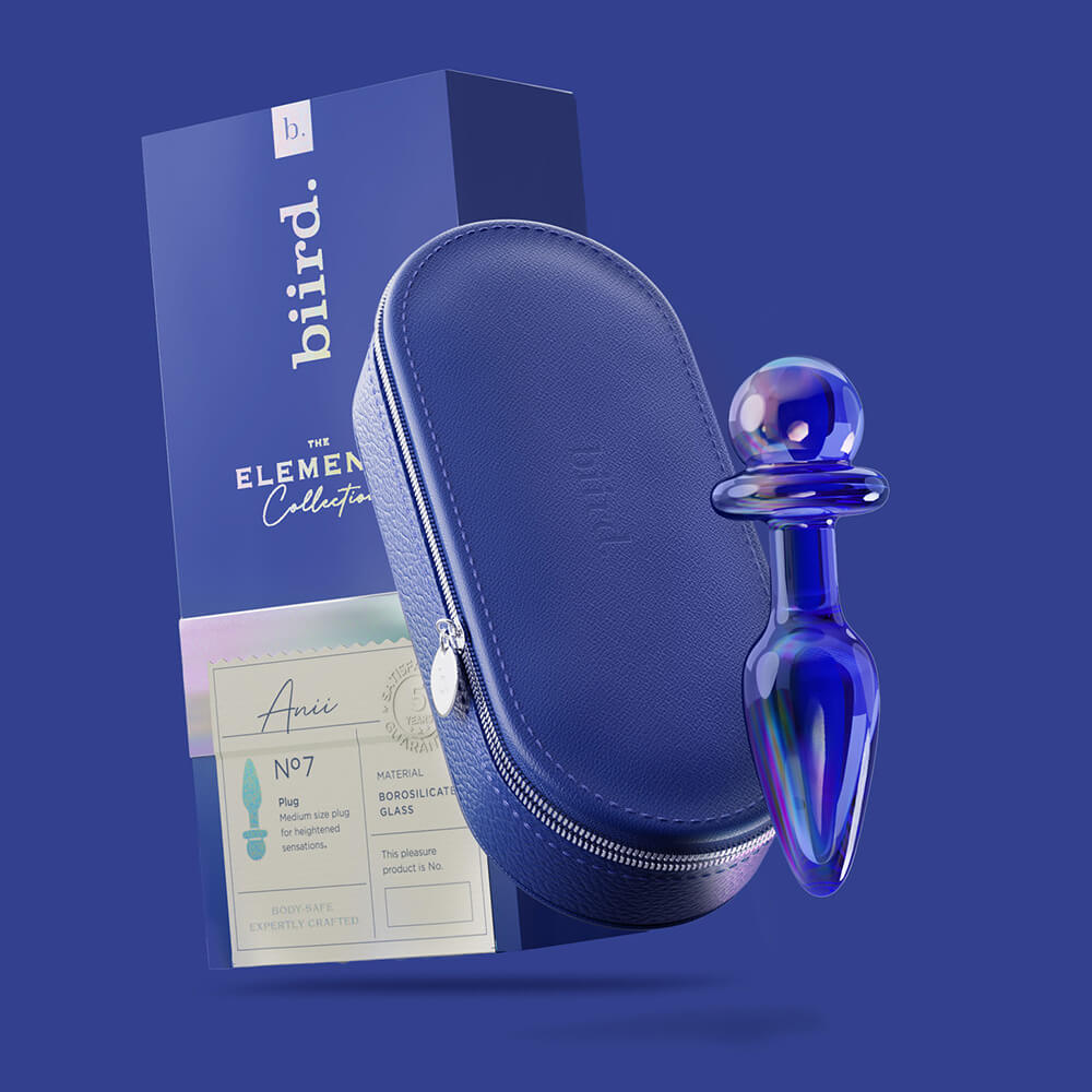 Anii Handcrafted Glass Plug