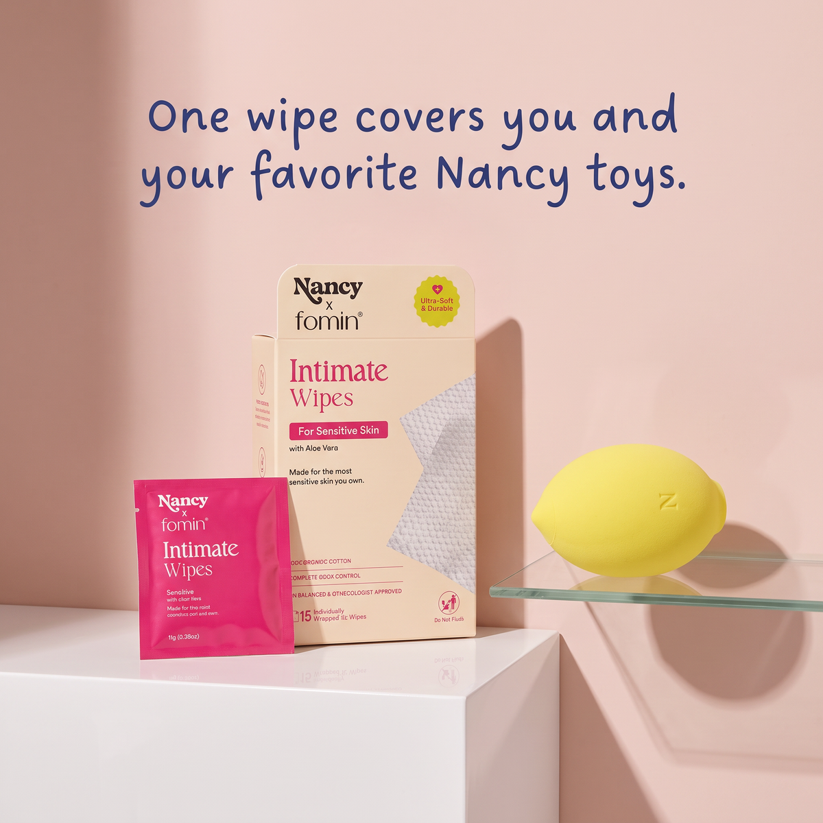 Nancy x Fomin - Intimate Wipes