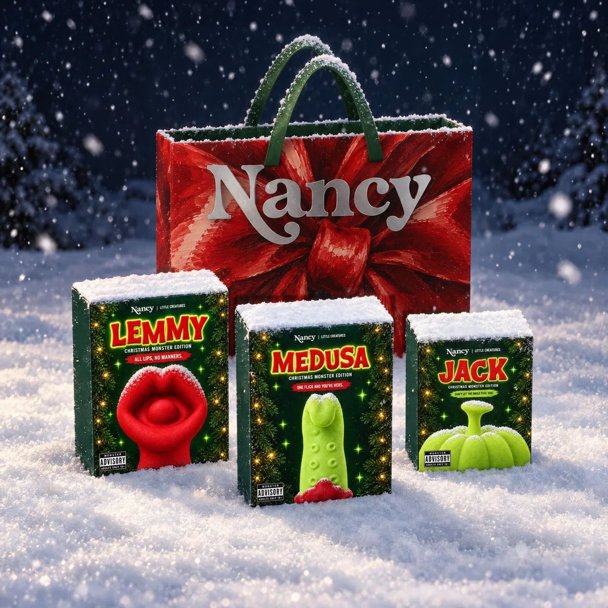 Christmas Monster Set