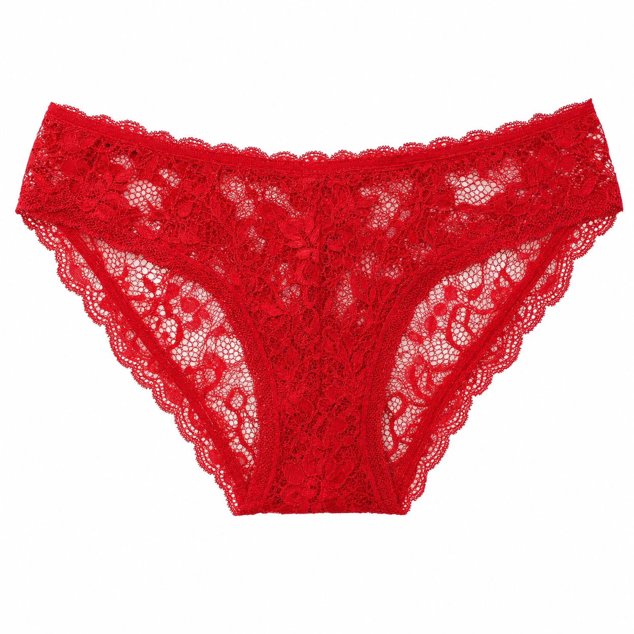 Red Lace Panties