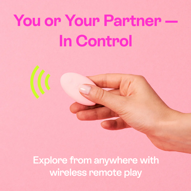 You or your partner in control - explore from anywhere with wireless remote play